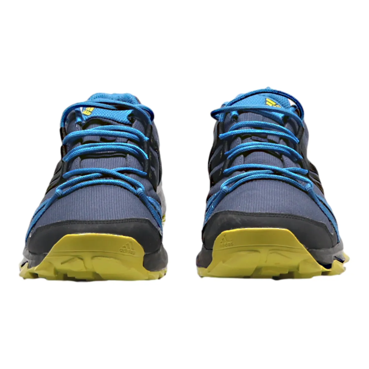 ADIDAS Sneaker Trainers Blue Synthetic Mens UK 9