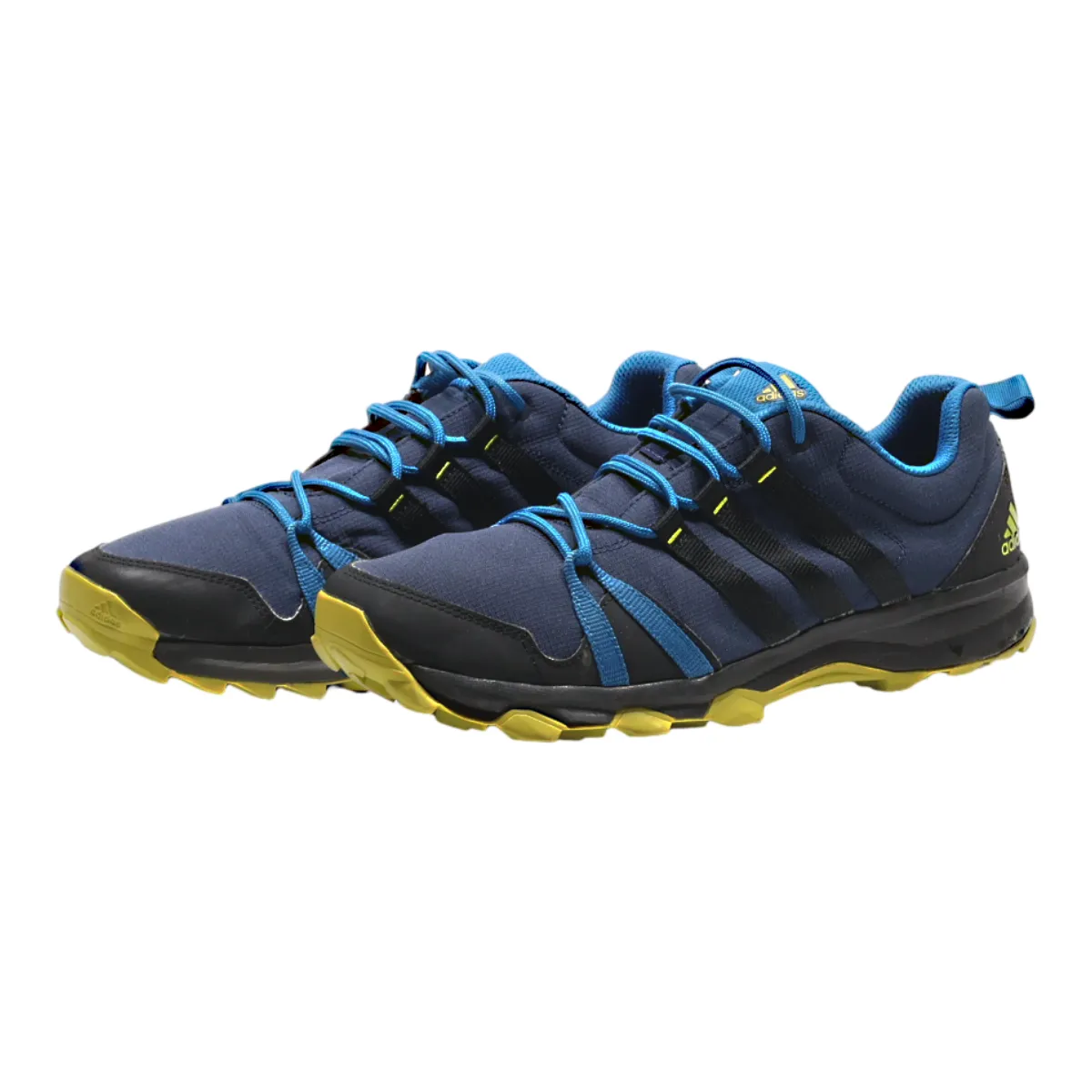 ADIDAS Sneaker Trainers Blue Synthetic Mens UK 9
