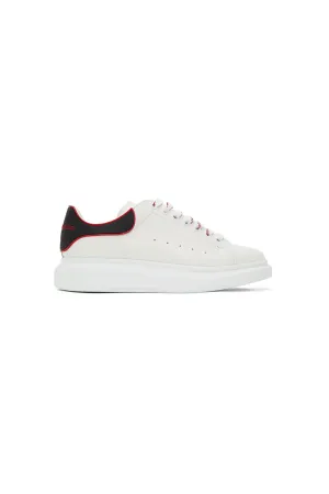 Alexander Mcqueens White & Red Oversized Sneakers