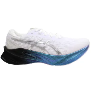 Asics Novablast 3 Platinum Mens White Running Shoes