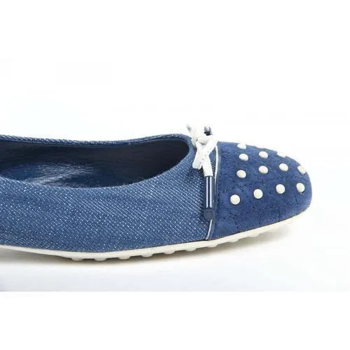 Blue 37 EUR - 6.5 US (247mm) Tods ladies ballerina XXW0MQ0A681NE1116P
