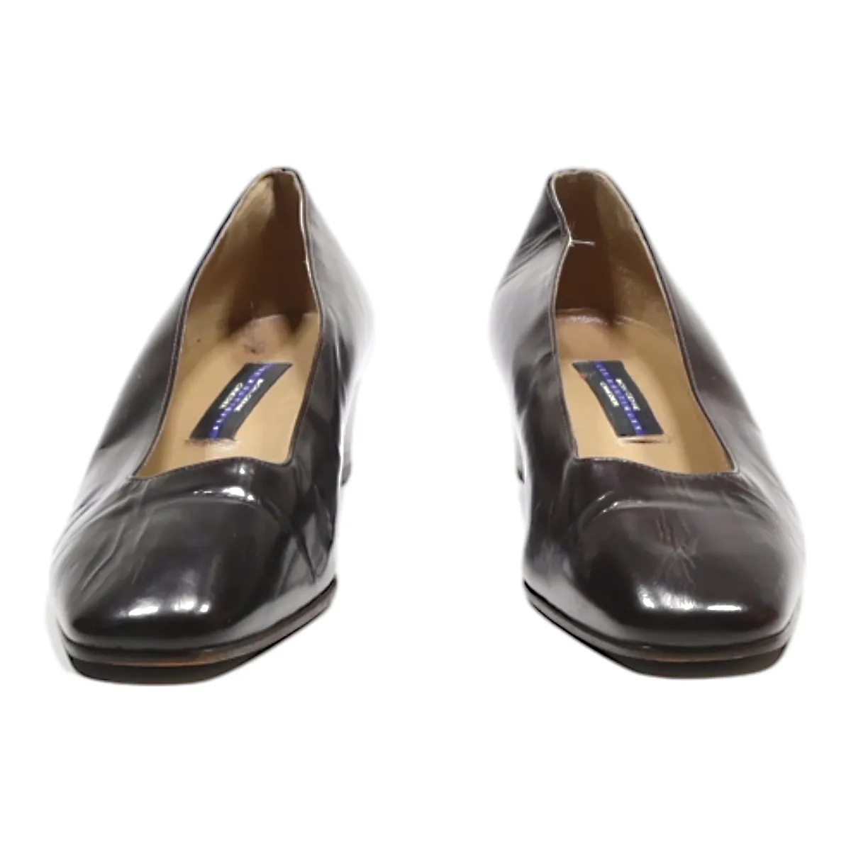 BONGENIE GRIEDER Court Heels Brown Leather Womens UK 3.5
