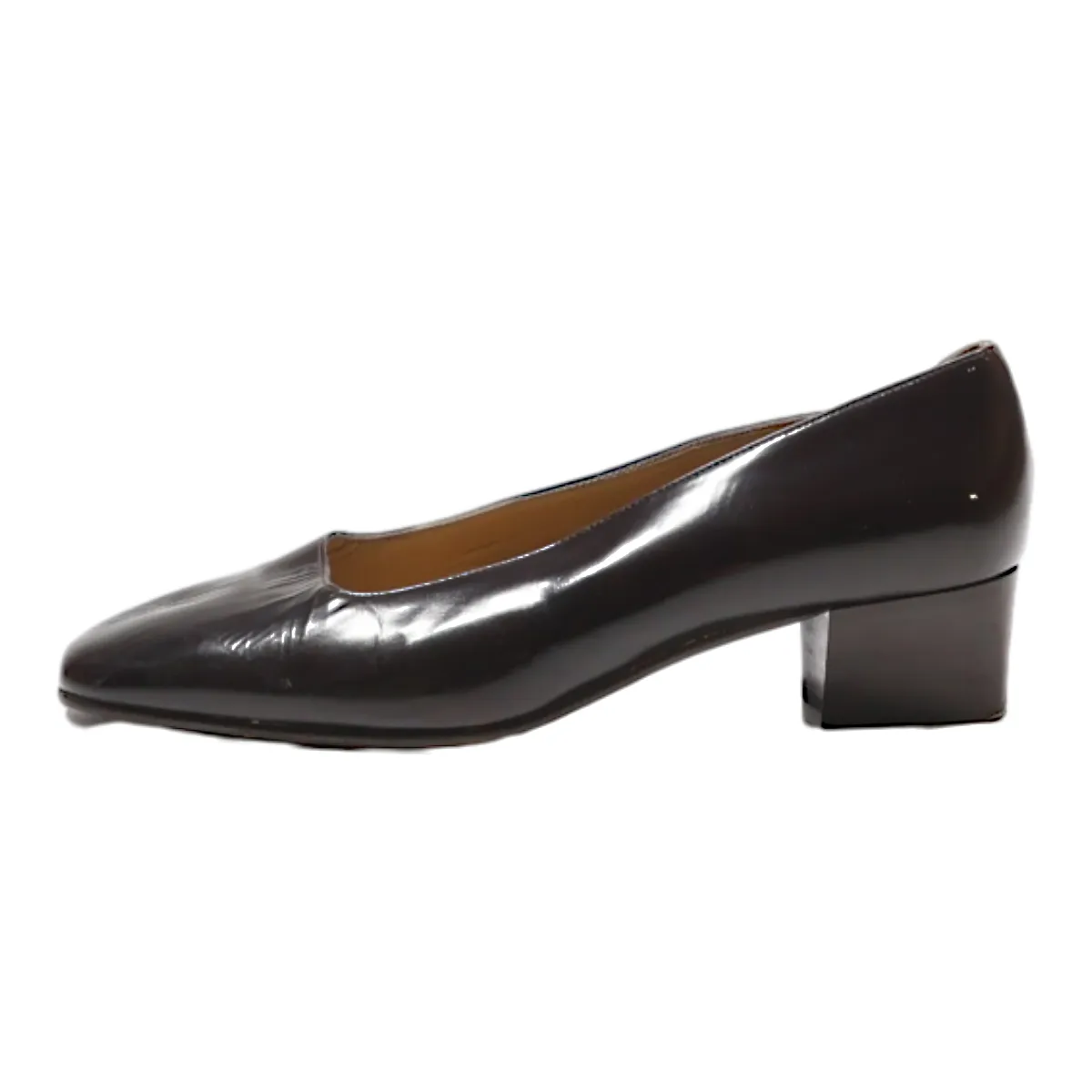 BONGENIE GRIEDER Court Heels Brown Leather Womens UK 3.5