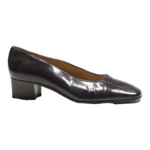 BONGENIE GRIEDER Court Heels Brown Leather Womens UK 3.5