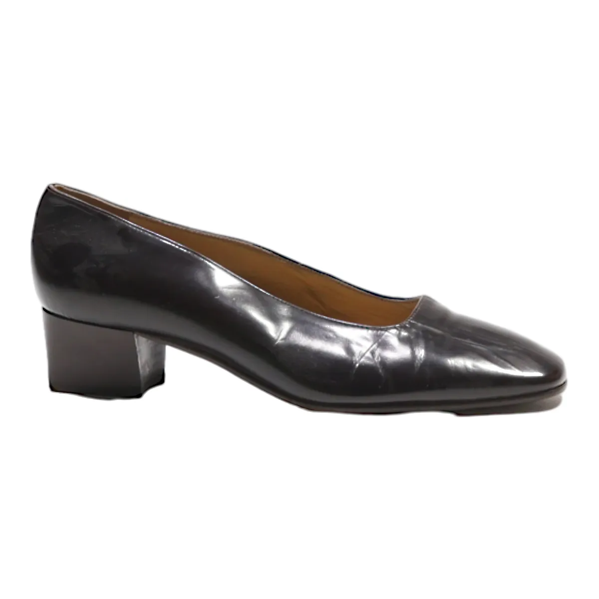 BONGENIE GRIEDER Court Heels Brown Leather Womens UK 3.5