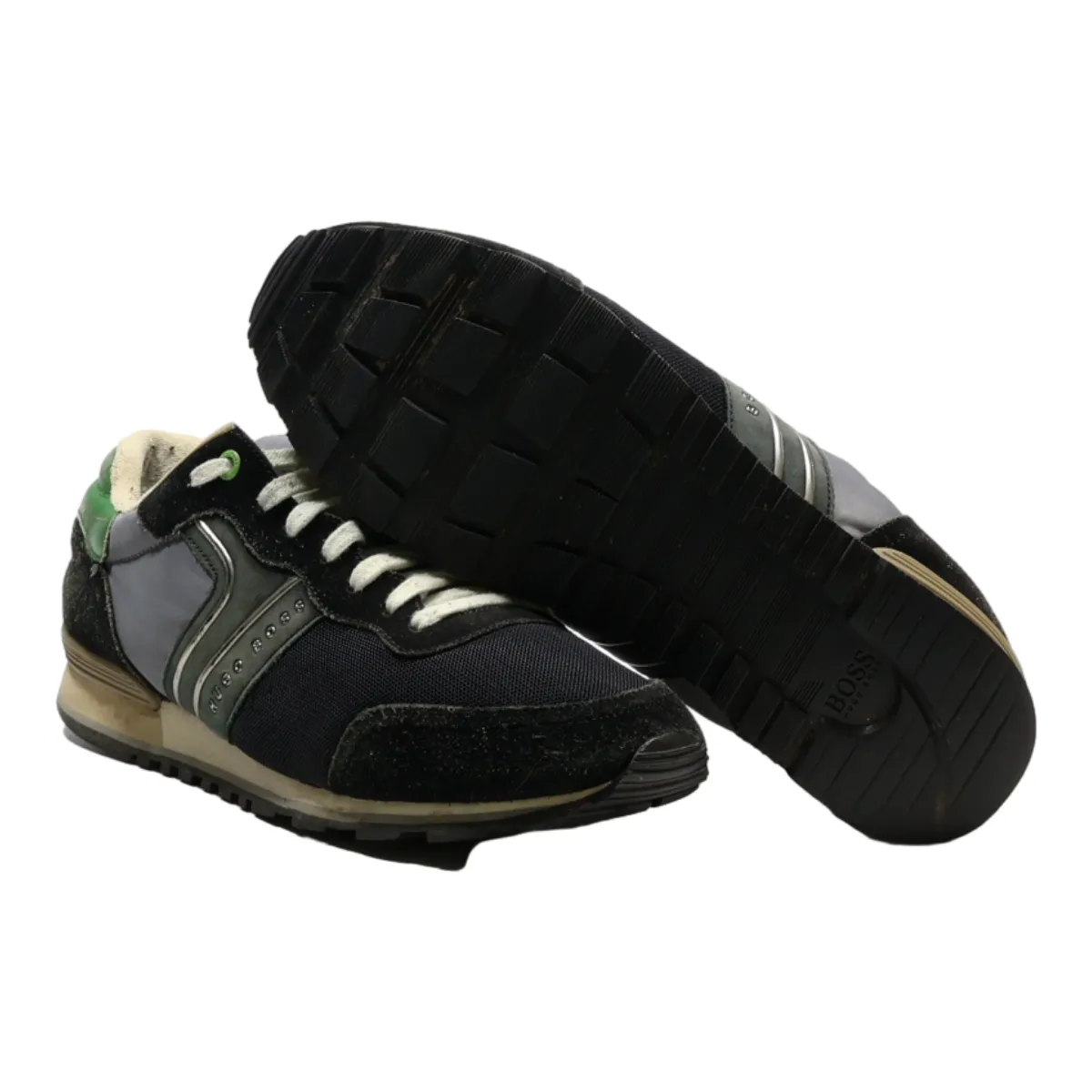 BOSS Sneaker Trainers Black Synthetic Mens UK 8