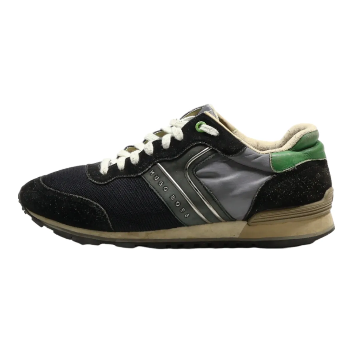 BOSS Sneaker Trainers Black Synthetic Mens UK 8
