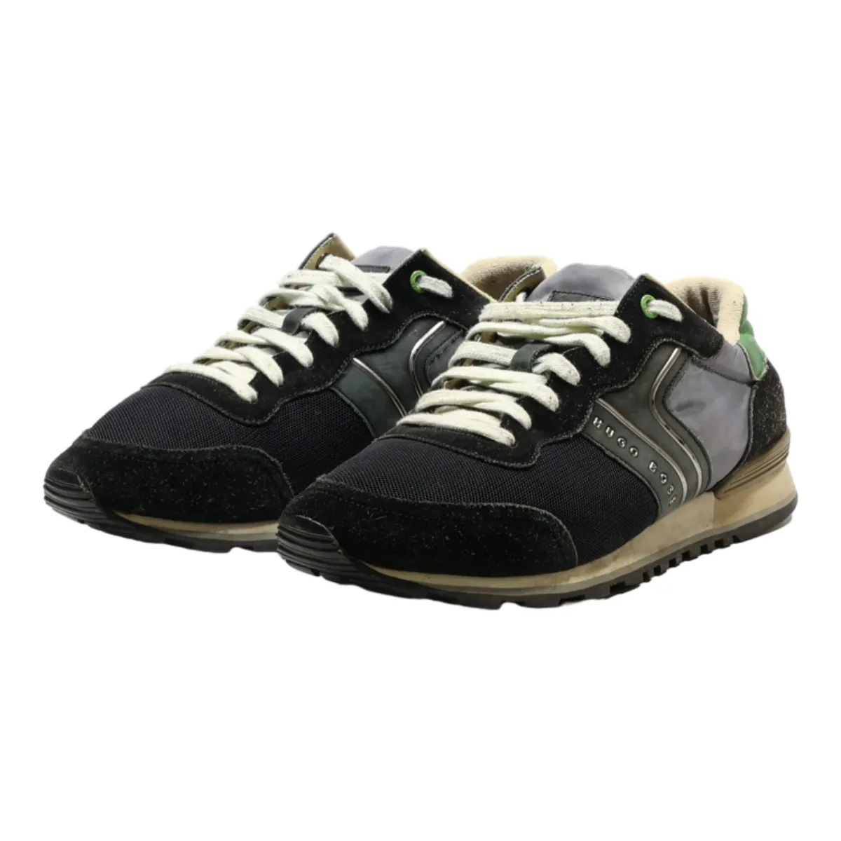 BOSS Sneaker Trainers Black Synthetic Mens UK 8