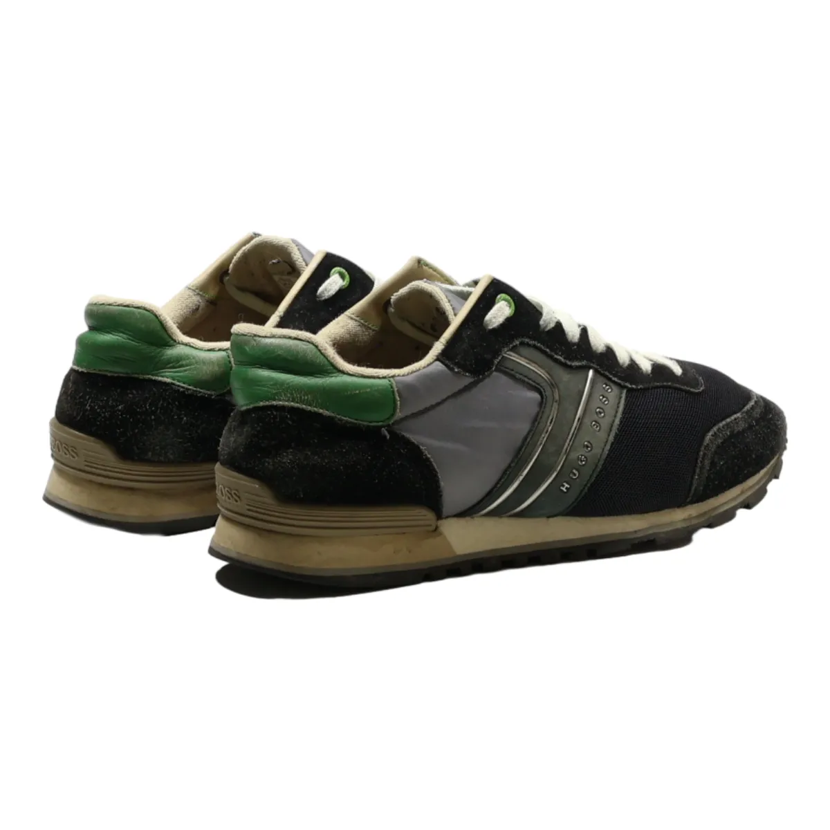 BOSS Sneaker Trainers Black Synthetic Mens UK 8