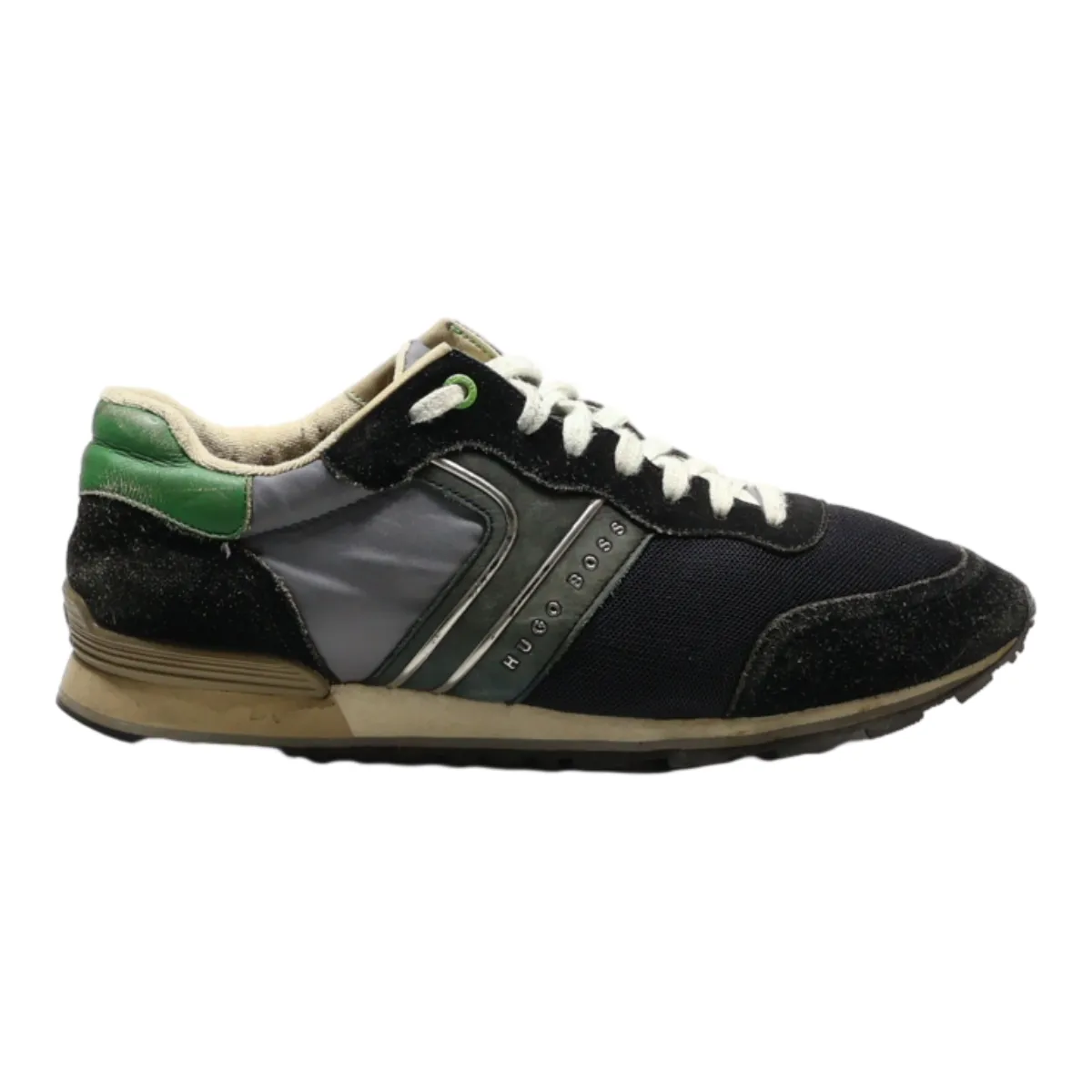 BOSS Sneaker Trainers Black Synthetic Mens UK 8