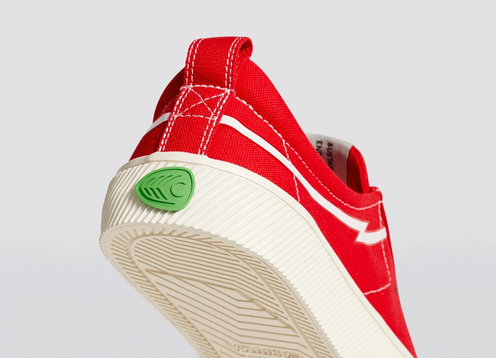 Cariuma OCA Low Gerry Lopez Red Canvas Sneaker