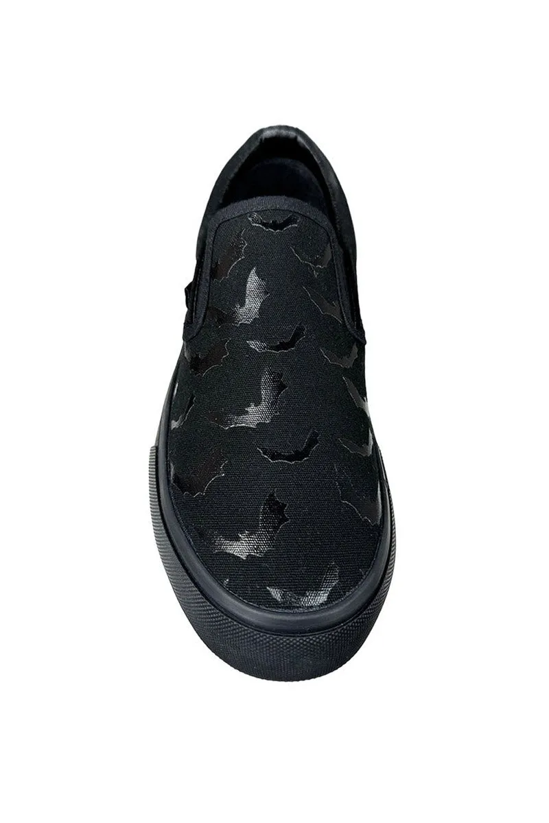 Chill Bat Platform Sneakers [Blackout]