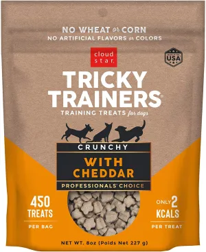 Cloud Star Tricky Trainers Crunchy with Cheddar, 8oz
