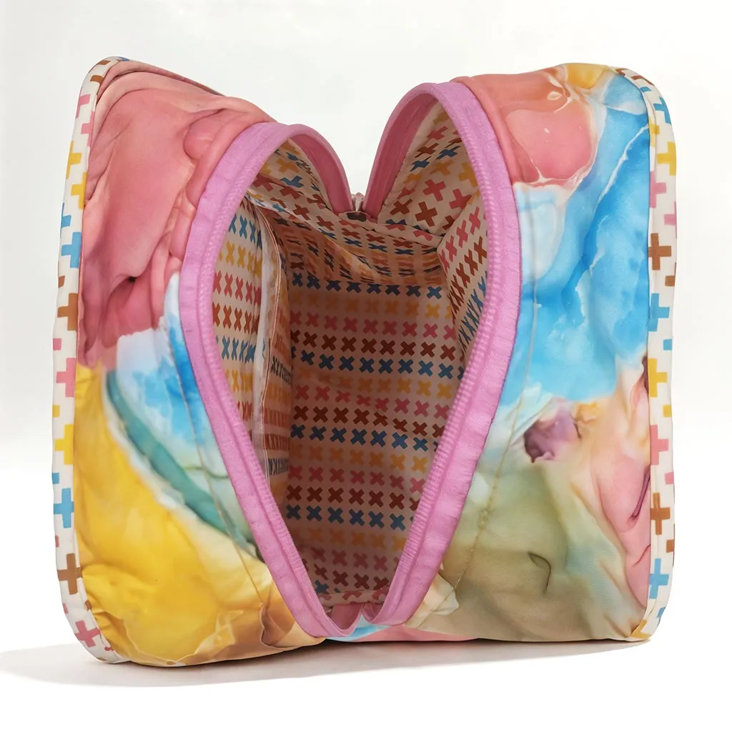 COLOR CRUSH PRINT Grand Shoe Zip Box