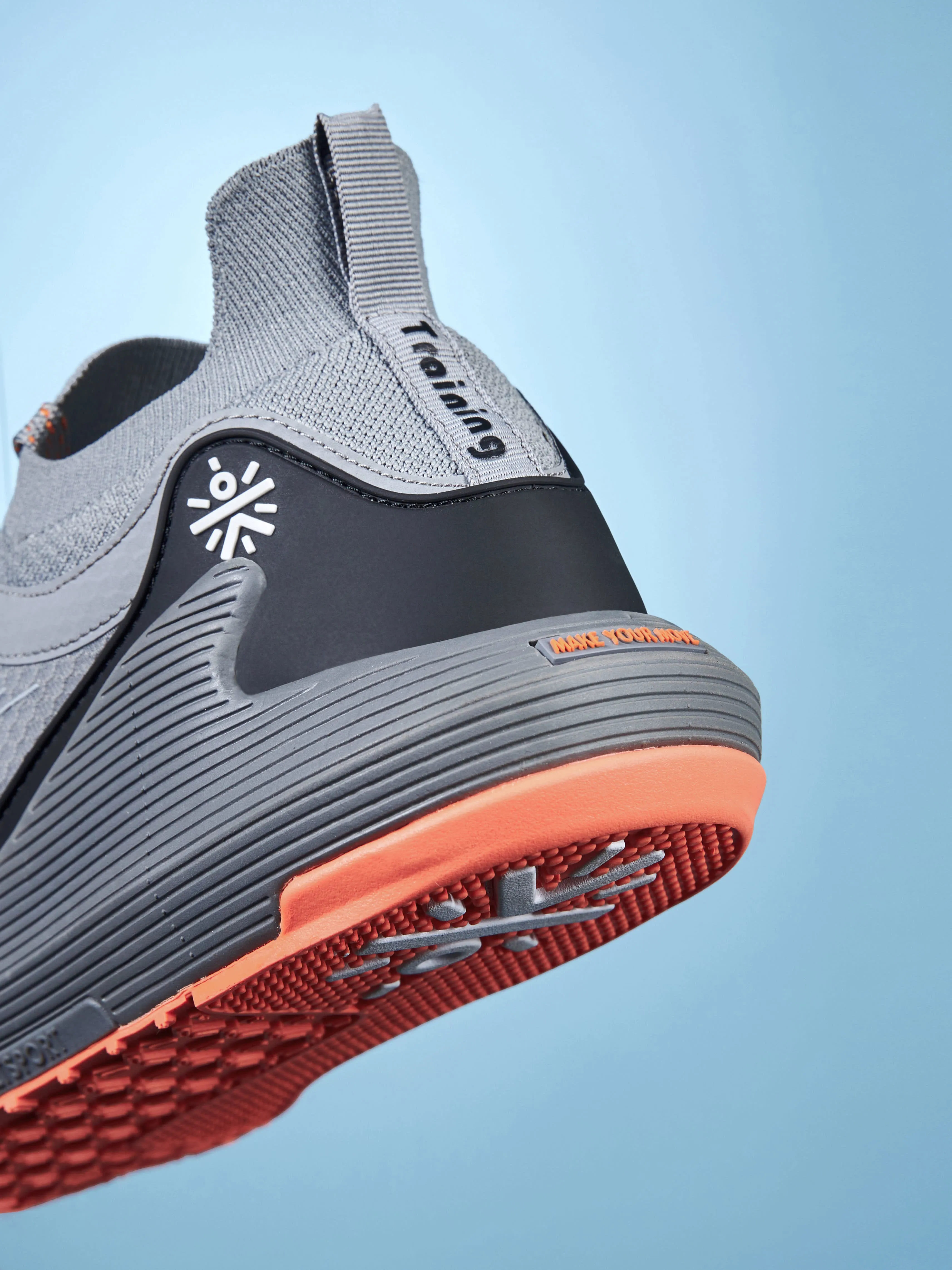 Crosstrain Men Training Shoes - Grey/ Orange