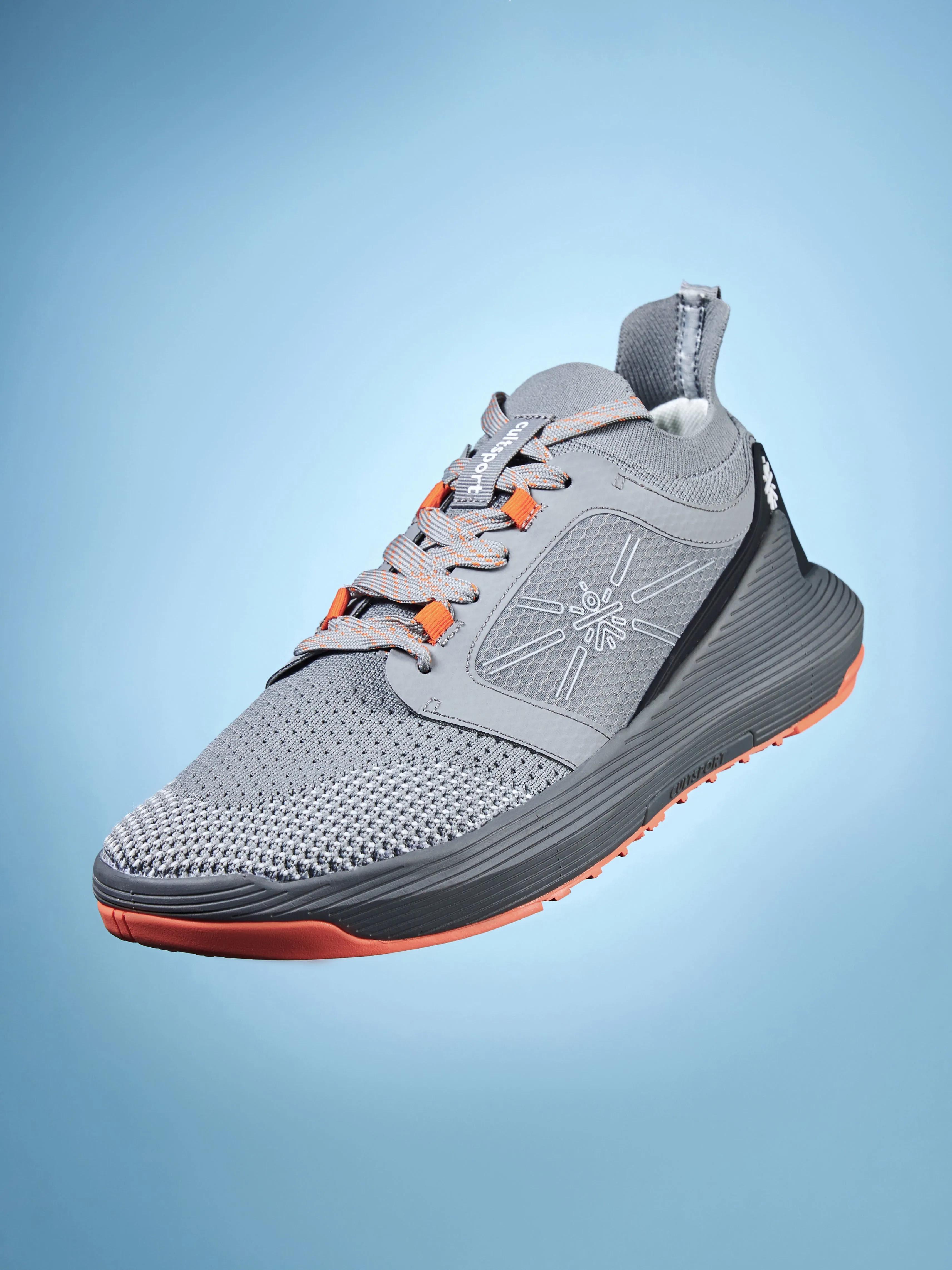 Crosstrain Men Training Shoes - Grey/ Orange