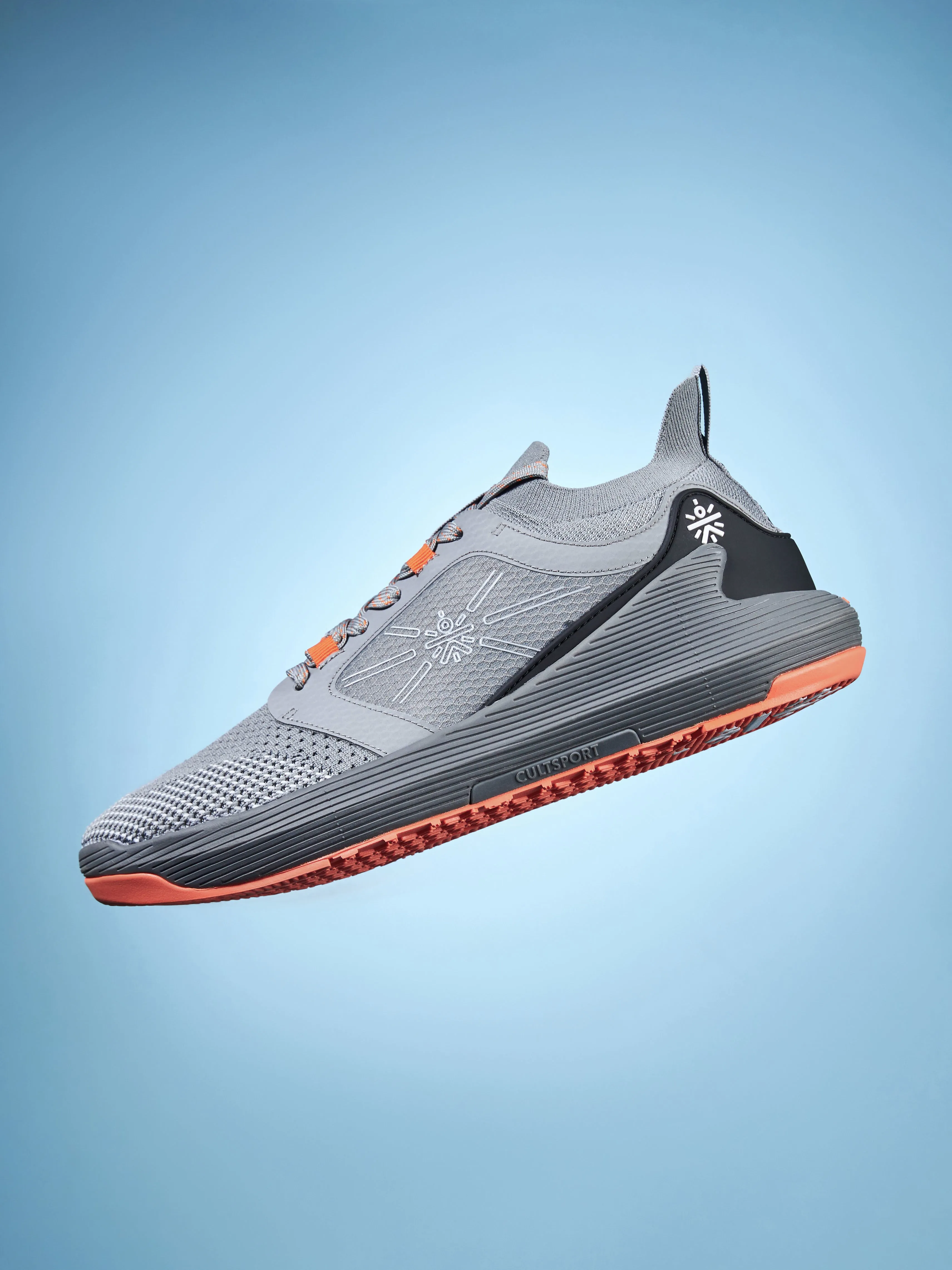 Crosstrain Men Training Shoes - Grey/ Orange