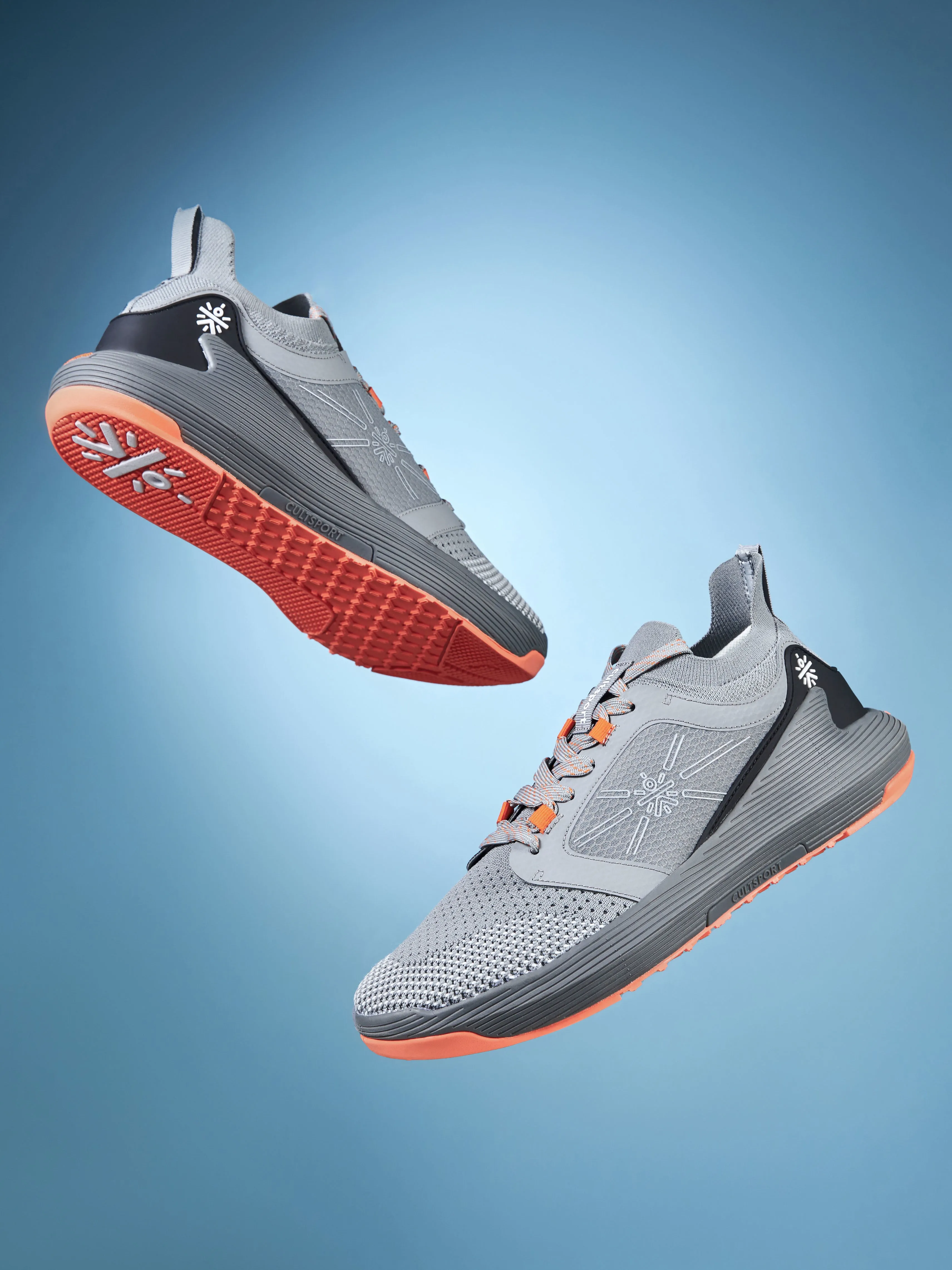 Crosstrain Men Training Shoes - Grey/ Orange