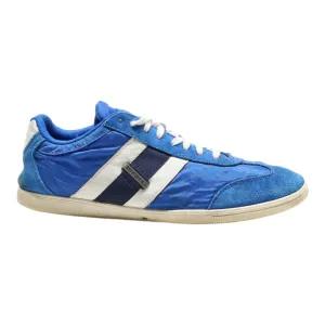 DIESEL Sneaker Trainers Blue Synthetic Mens UK 9.5
