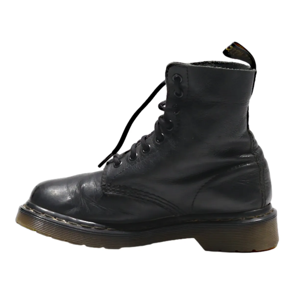 DR MARTENS 1460 Pascal Lace-Up Boots Black Leather Womens UK 3