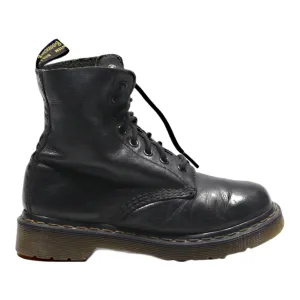 DR MARTENS 1460 Pascal Lace-Up Boots Black Leather Womens UK 3
