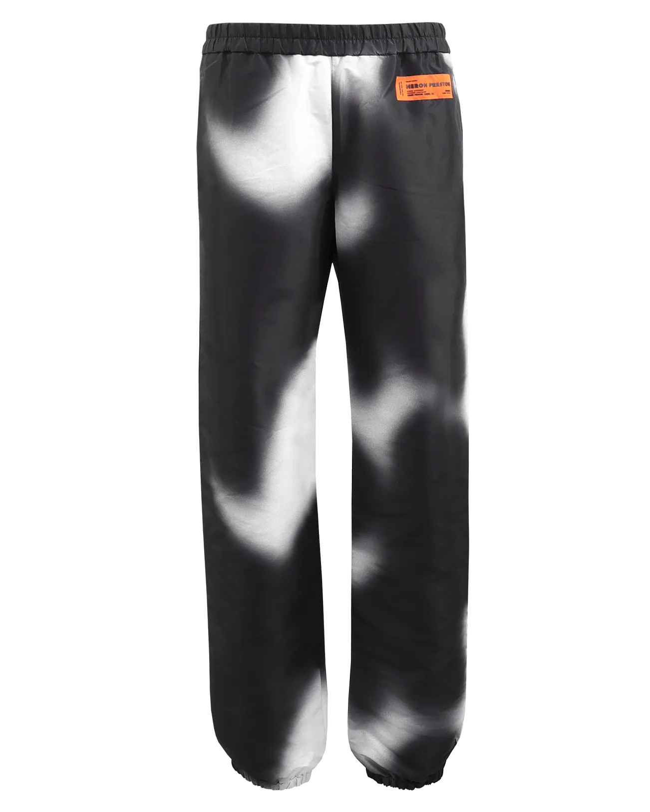 Heren Aop Blur Spray Trackpant Zwart
