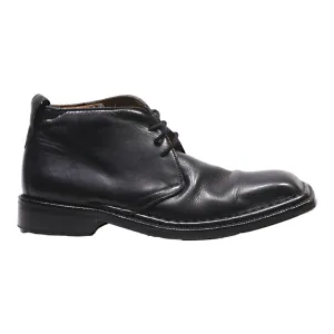 HEYRAUD Ankle Boots Black Leather Mens UK 9.5