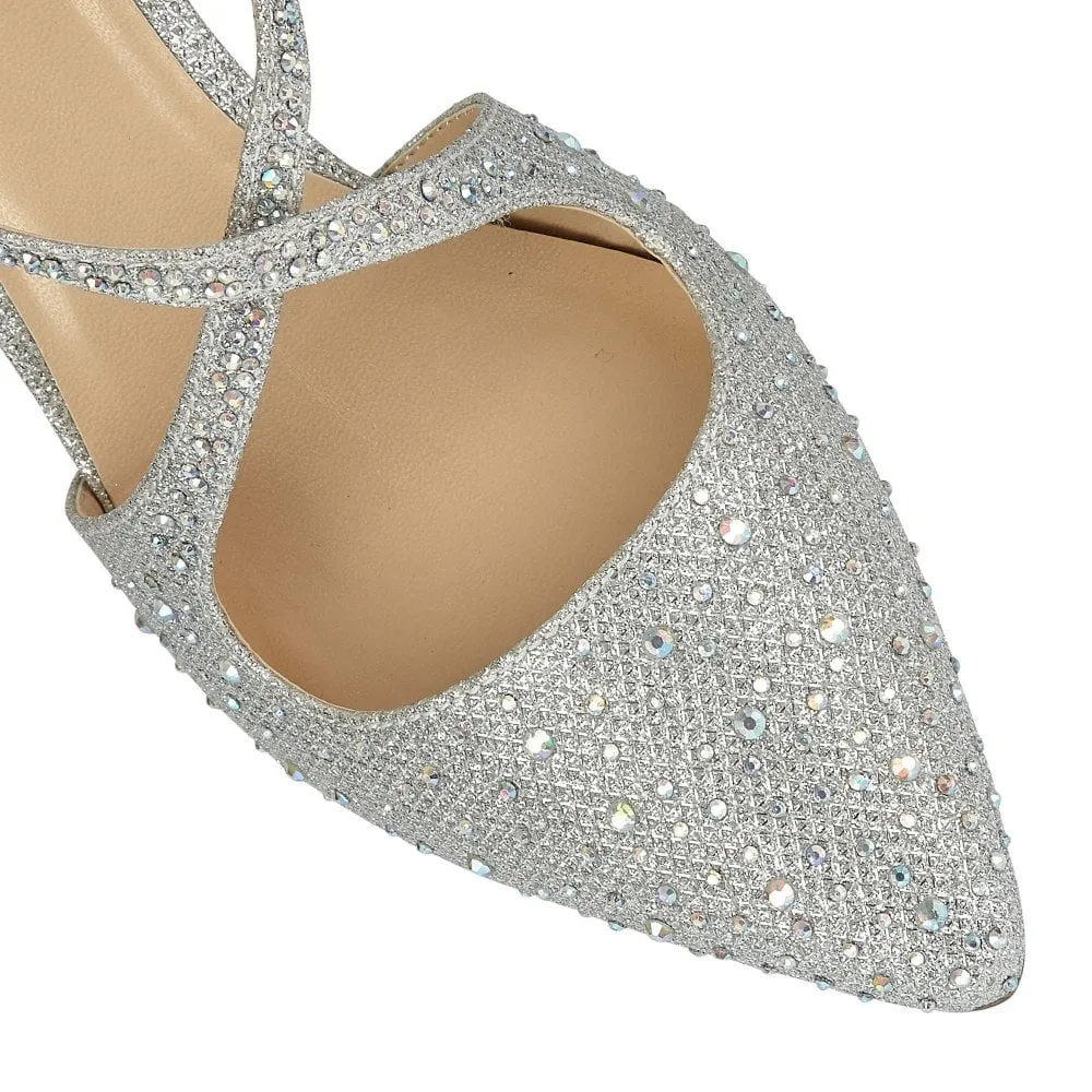 Lotus Occasion Wear Shoe Panache SILVER ULS208