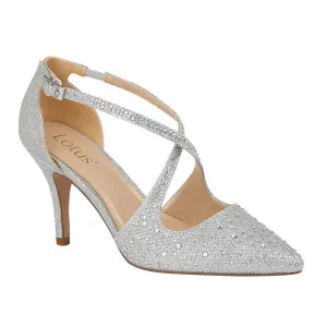 Lotus Occasion Wear Shoe Panache SILVER ULS208