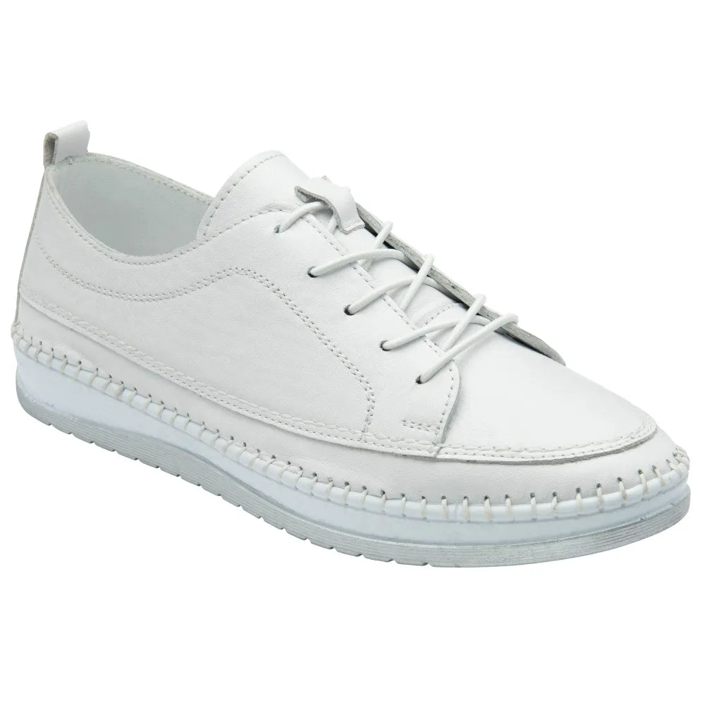 Lotus Rimini White Trainers