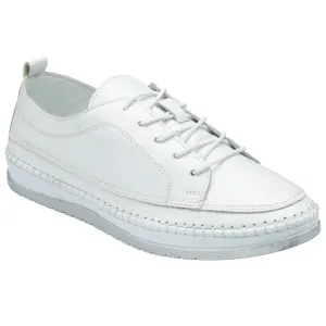 Lotus Rimini White Trainers