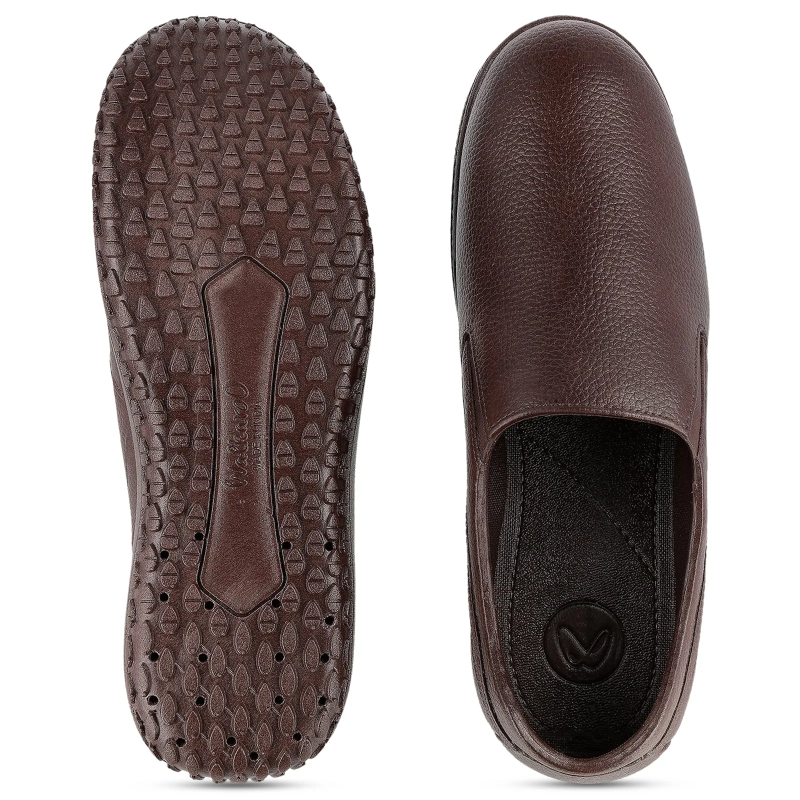 Men's Slip-On Rain Shoes - WC4703 Brown