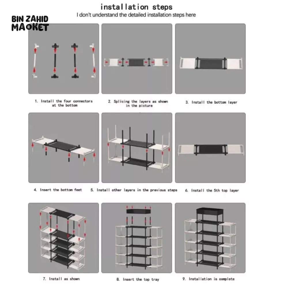 MULTI LAYERS SHOE RACK