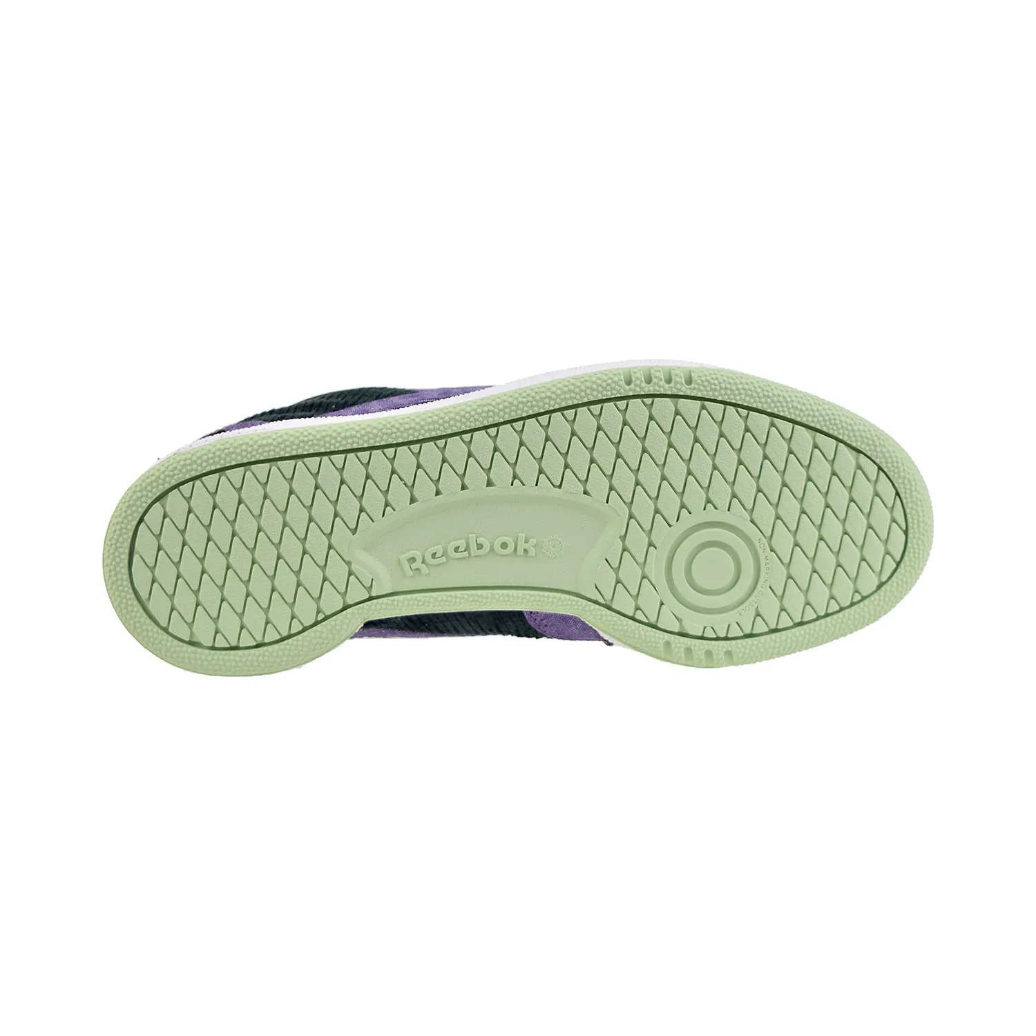 Reebok X DC Club C 85 "Joker" Men's Shoes Purple Shade-Spirit White