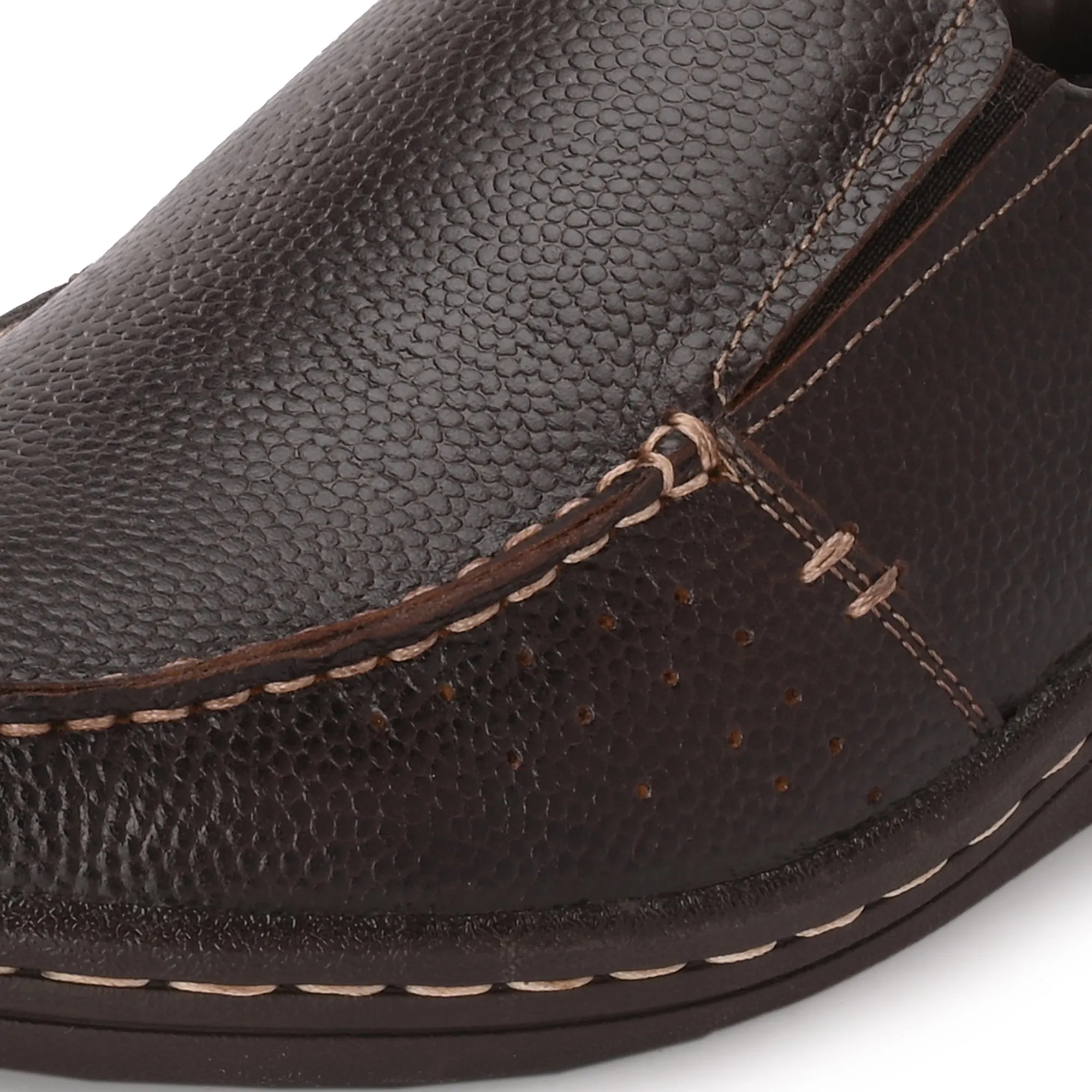Regal Grain Leather Slip Ons Trumock