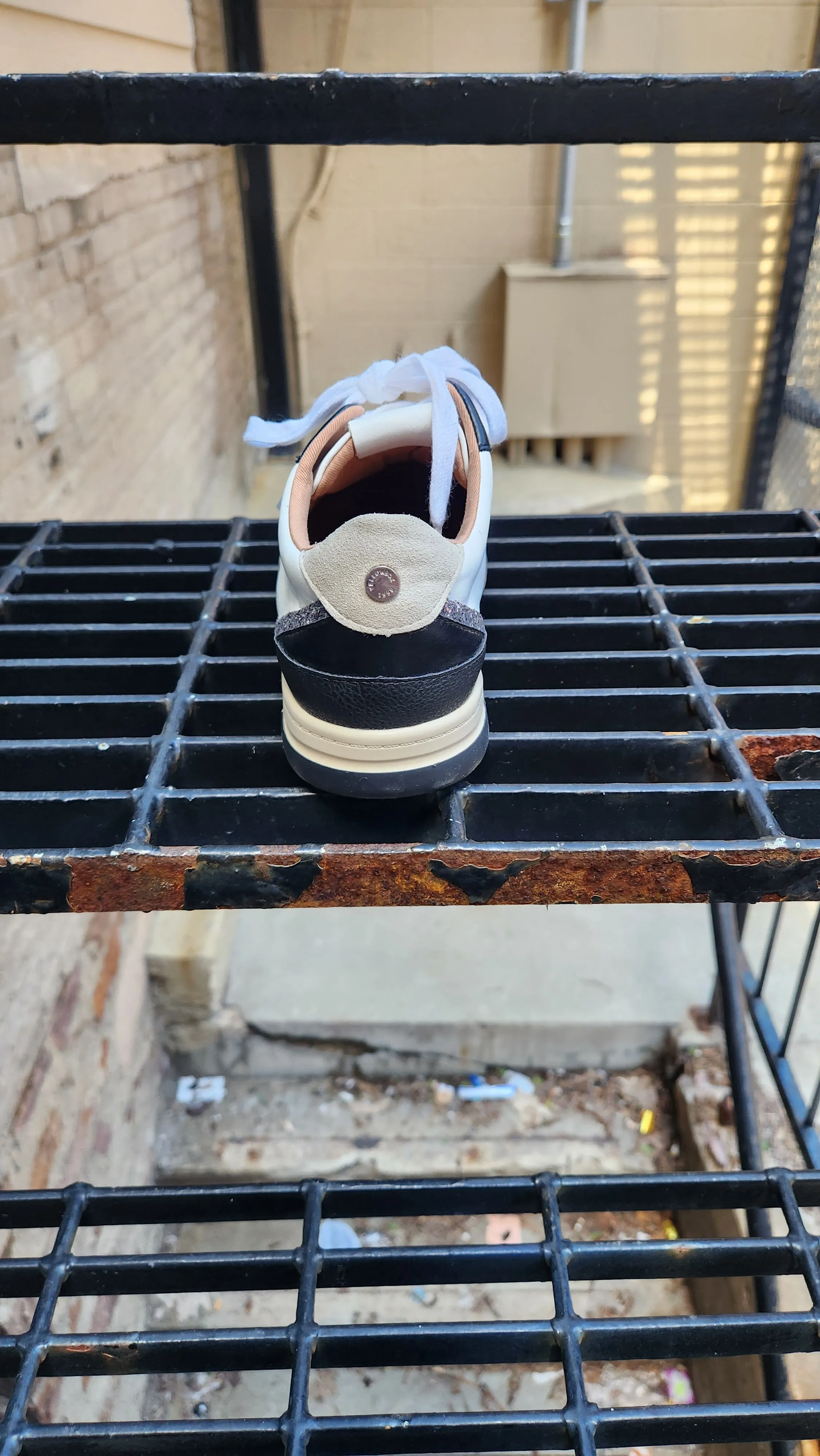 Yellow Box Niko Black Low Top Court Sneakers